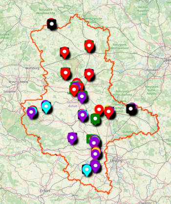 Karte Sachsen Anhalt Verlinkung